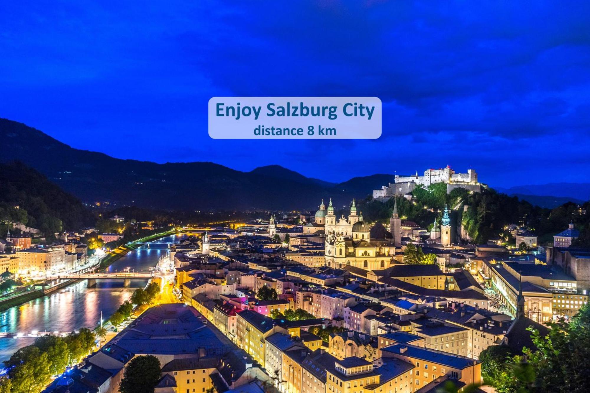 Mountain View Salzburg - Self Check-In - Apartments Grodig Ngoại thất bức ảnh
